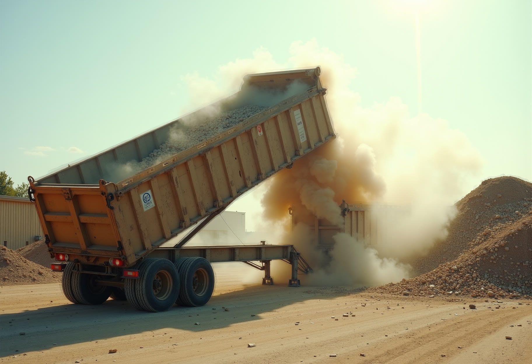 Tear-off load, tipped